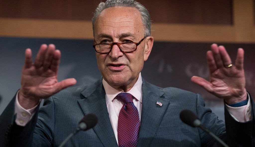 Schumer: Democrats are ready for a big fight over taxes