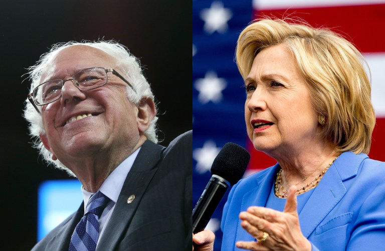 Democrats have settled into a race where Hillary Clinton's nomination has been virtually inevitable for weeks but Bernie Sanders has continued to win enough state contests to convince his supporters there is still a viable path forward. (AP Photos)