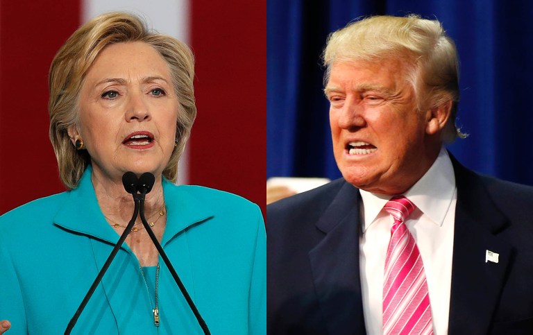 Sunshine State voters strongly dislike both candidates. Hillary Clinton is viewed unfavorably by 55 percent of poll respondents, and Donald Trump is nearly as bad with 53 percent. (AP Photo)