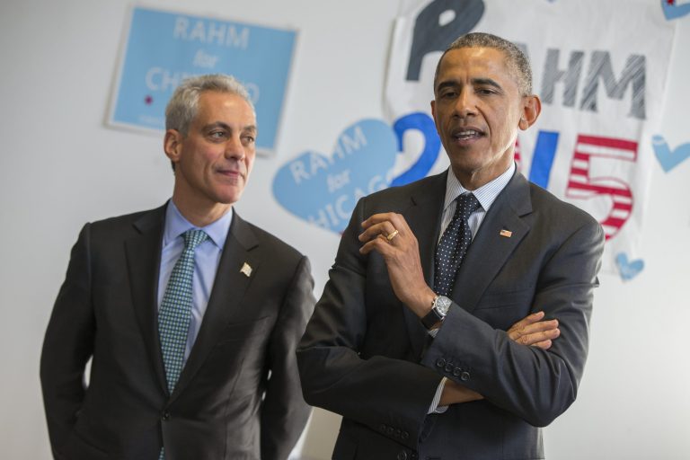 Earnest rejected that Obama will stay quiet because Mayor Rahm Emanuel is Obama's former chief of staff. (AP Photo/Evan Vucci)