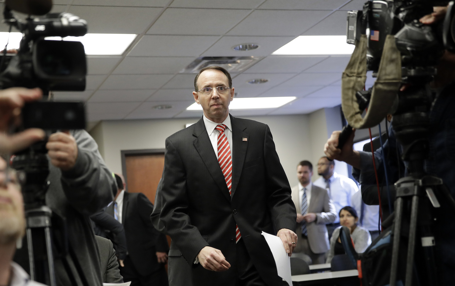 Meet Rod Rosenstein, the deputy attorney who helped Trump sack James Comey