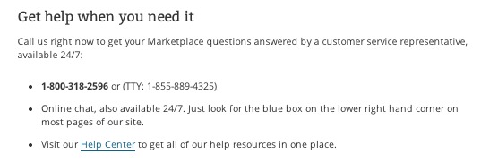 Missing From New and Improved Healthcare.gov: Online Customer Service