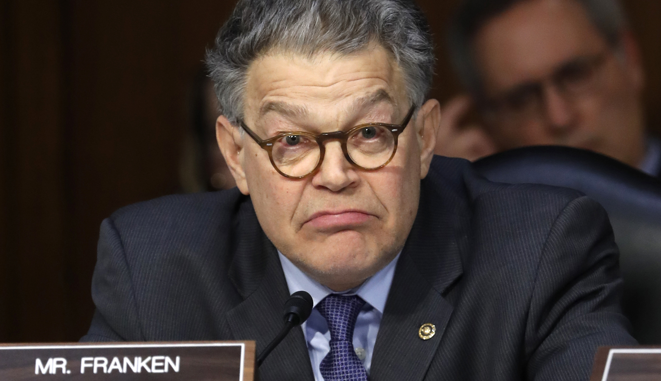 Former Sen. Al Franken steps back into public eye to criticize tech industry in Portugal