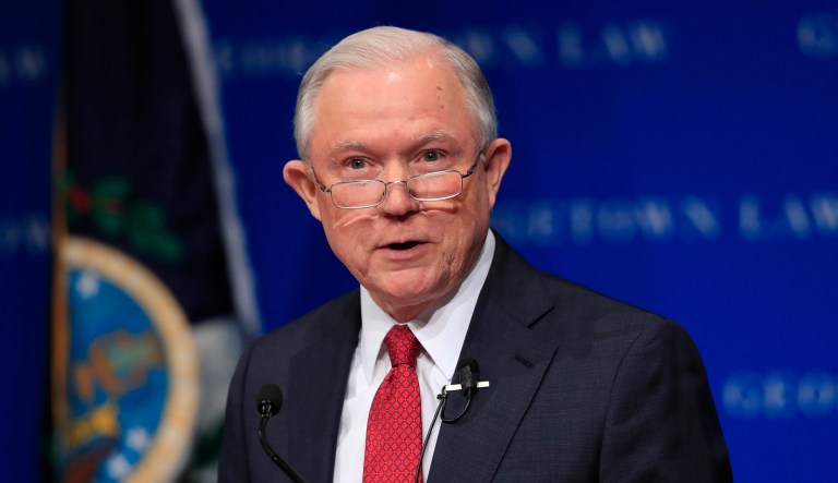 The Justice Department will allocate 40 assistant U.S. attorneys to roughly 20 U.S. Attorney's Offices, where they will focus on reducing violent crime. (AP Photo/Manuel Balce Ceneta)
