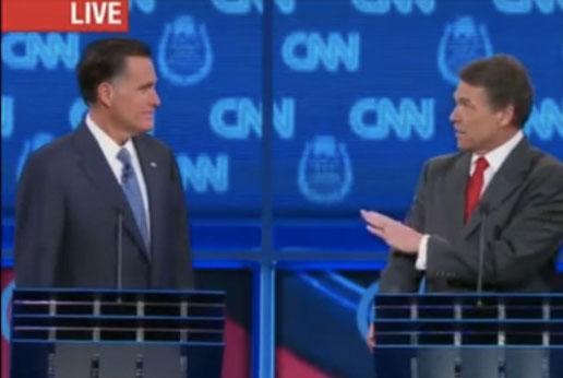 Video: The Romney vs. Perry grudge match