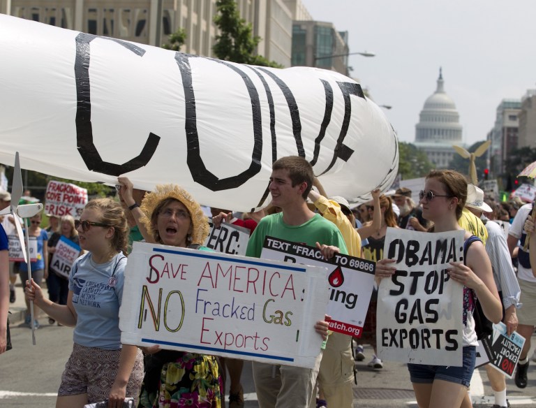 More than 10,000 Friends of the Earth Action members have sent emails in climate change push, group says. (AP Photo/Jose Luis Magana)