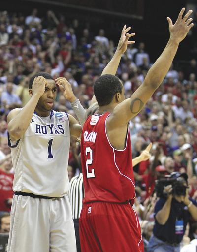 Tony Dejak/AP
Hollis Thompson finished with 23 points, including 17 in the second half, but it wasn't enough vs. Lorenzo Brown and N.C. State.