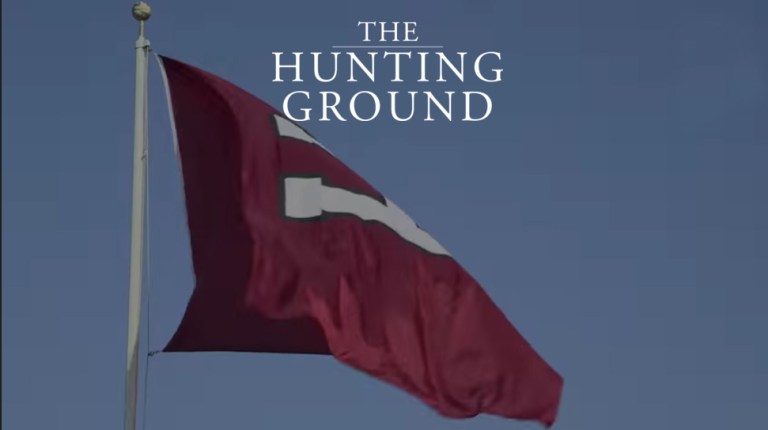 The filmmakers are distorting the criticism of the film, just as they did the facts in the movie itself. (Screenshot)