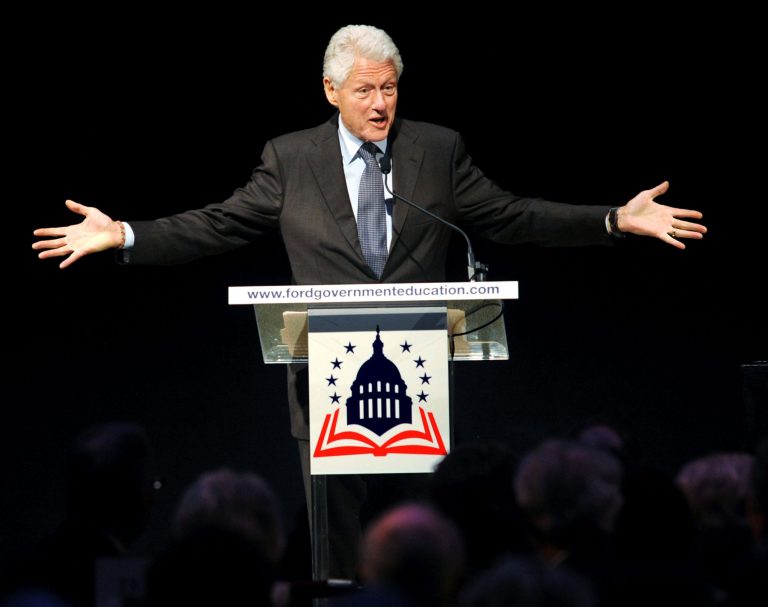 Former President Clinton urged the Supreme Court to overturn the Defense of Marriage Act, which he signed into law in 1996, in a Washington Post op-ed last week. (AP Photo/The Messenger-Inquirer, Gary Emord-Netzley)