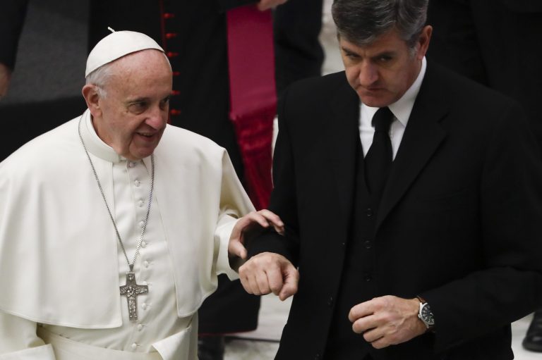 In short, Pope Francis' message is: Don't lie. Don't slander. Don't bear false witness. (AP Photo/Andrew Medichini)
