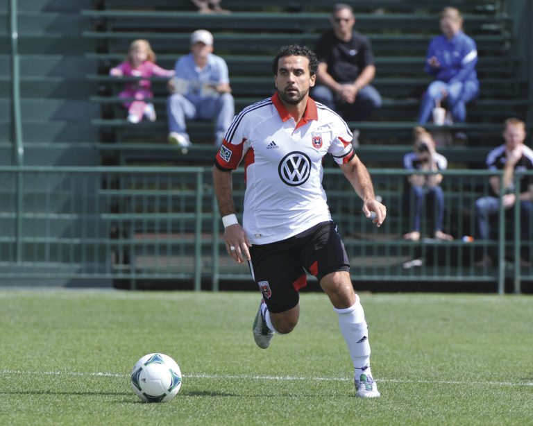 Al Messerschmidt/Getty Images
Midfielder Dwayne De Rosario has yet to log a goal or assist this season for D.C. United.