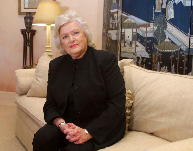   FILE - This Oct. 2001 photo shows Frances W. Preston, who worked with top songwriters as president of the royalties company Broadcast Music Inc. in Nashville, Tenn. Preston died Wednesday, June 13, 2012. She was 83. (AP Photo/Ed Rode, File)  