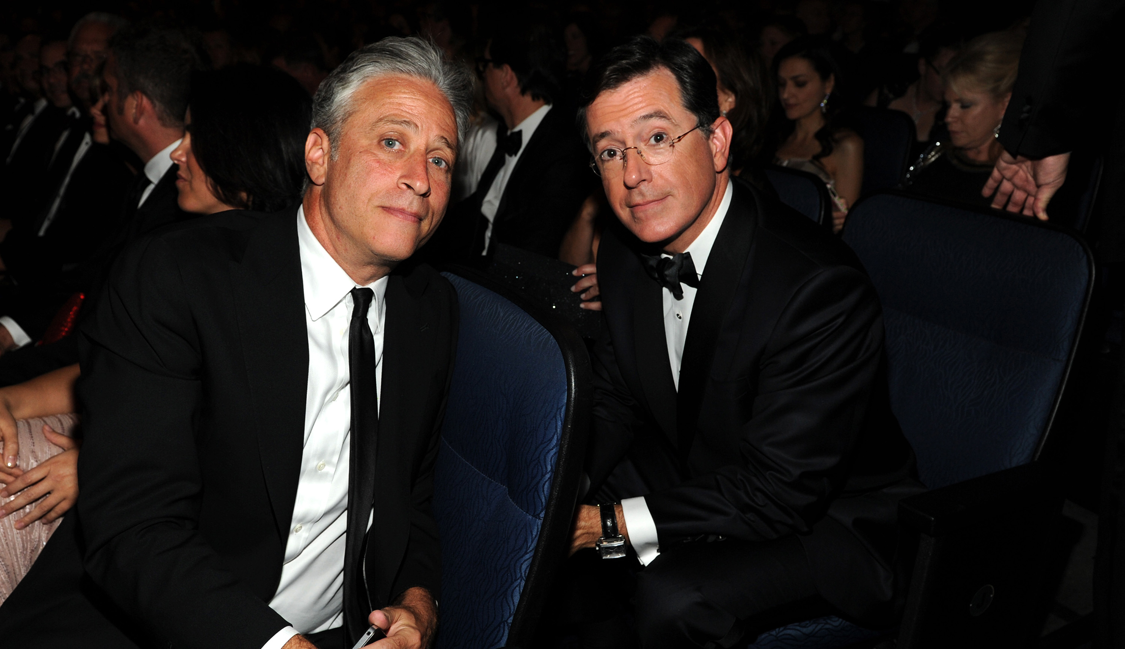 Stephen Colbert and Jon Stewart typecast themselves when they tried (and failed) to burn Trump