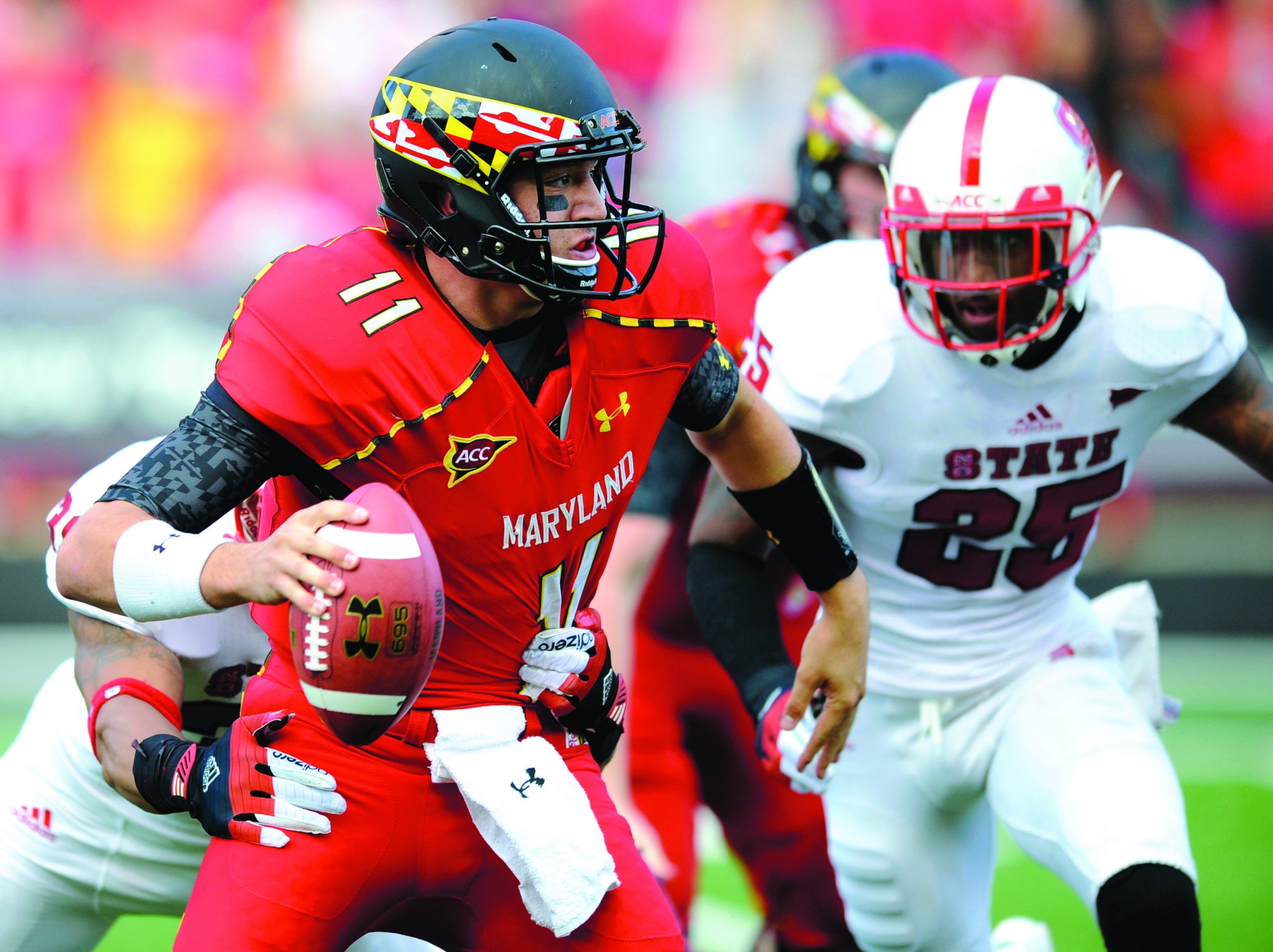 Maryland’s Hill done for season with torn ACL