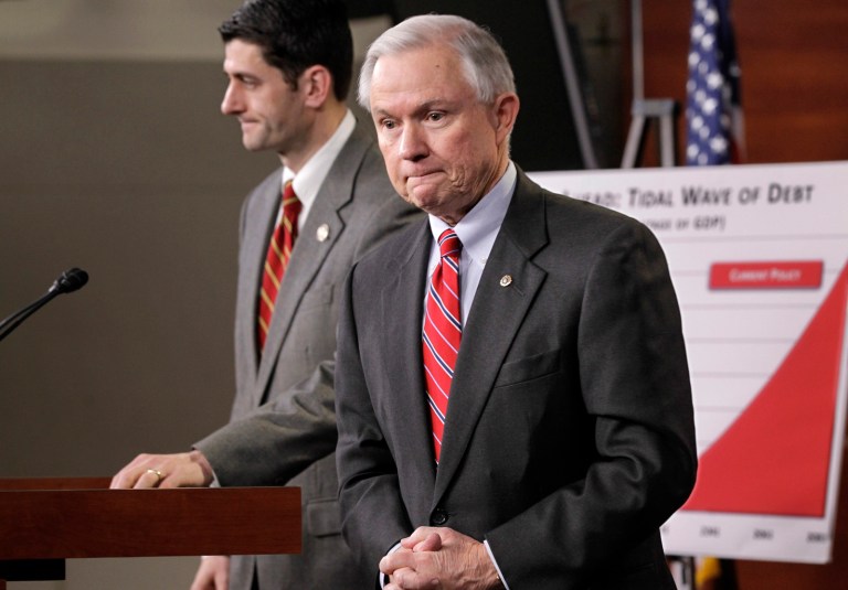 Sen. Jeff Sessions, the top Republican on the Senate Budget Committee, said Chairwoman Patty Murray, D-Wash., is using the budget deal to get rid of a Senate procedure that strengthens the Republican minority. (Photo: AP photo/J. Scott Applewhite)