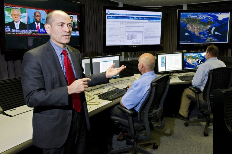 The Department of Homeland Security national protection and programs directorate Thursday, Sept. 29, 2011, in Idaho Falls, Idaho. (AP Photo/Mark J. Terrill)