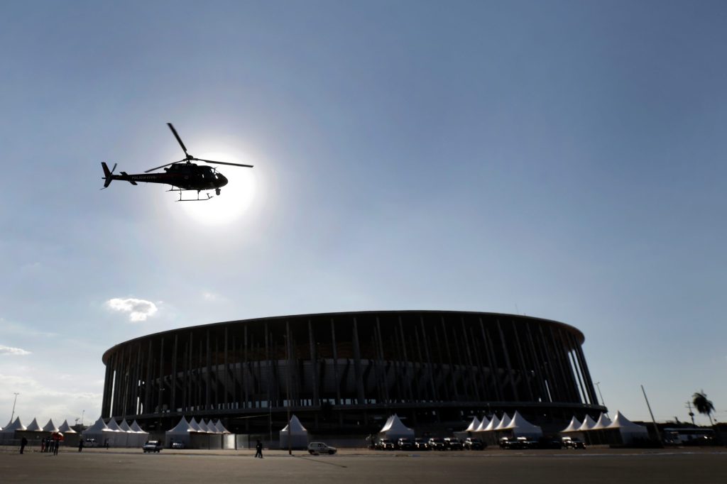 Brazil sets aside $856M for World Cup security