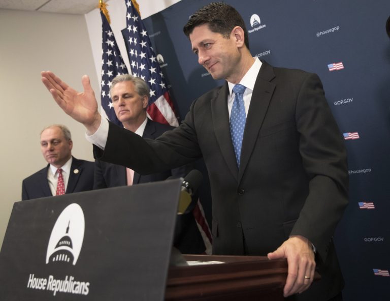 The House Appropriations Committee released a continuing resolution late Wednesday that would keep the federal government funded through May 5. (AP Photo/J. Scott Applewhite)