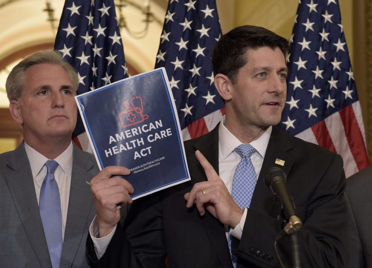 Majority Leader Kevin McCarthy, R-Calif., said to expect some additional legislation to replace Obamacare, separate from the AHCA, as early as this month. (AP Photo/Susan Walsh)