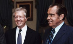 Jimmy Carter began to fix the inflation crisis Nixon created to win reelection