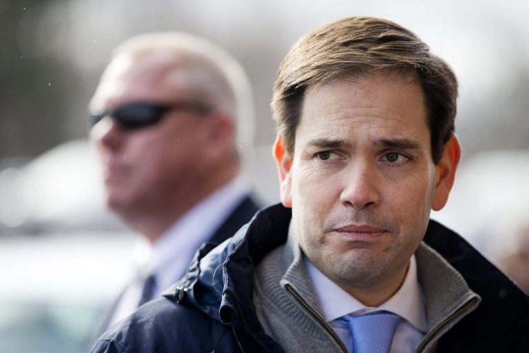 Following Sen. Marco Rubio's troubled performance in Saturday's GOP presidential debate, TV has turned on the Florida senator. (AP Photo/Jacquelyn Martin)