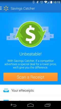 Smart Spending: A spin with Wal-Mart’s savings app
