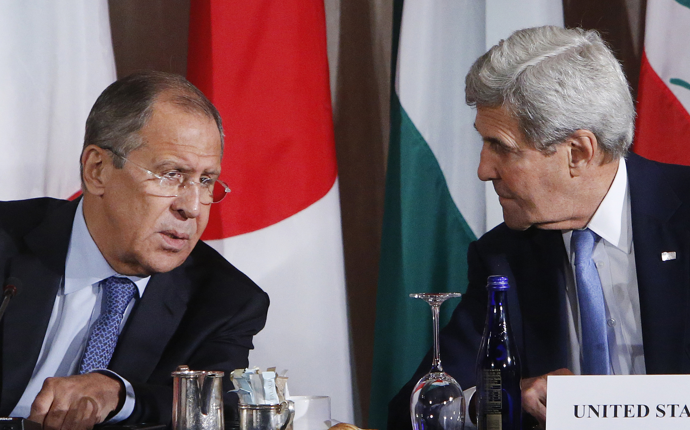 Kerry still talking to Russia informally about Syria