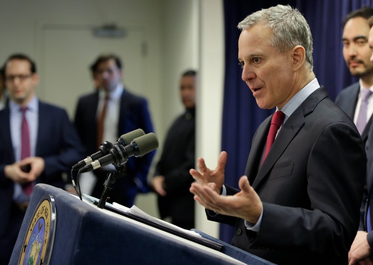 New York Attorney General Eric Schneiderman said on CNN Monday that he'll treat Trump as many Republican state attorney generals treated President Obama.