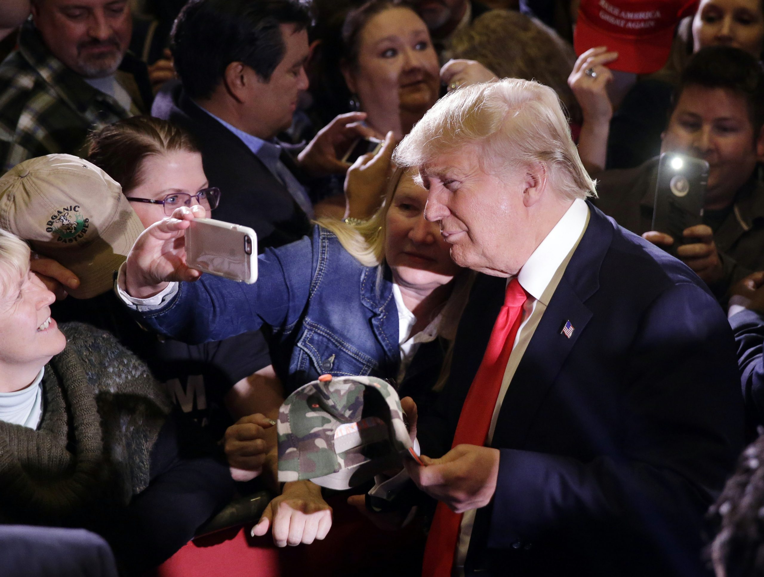 Conservative group targets Trump in his most vulnerable states