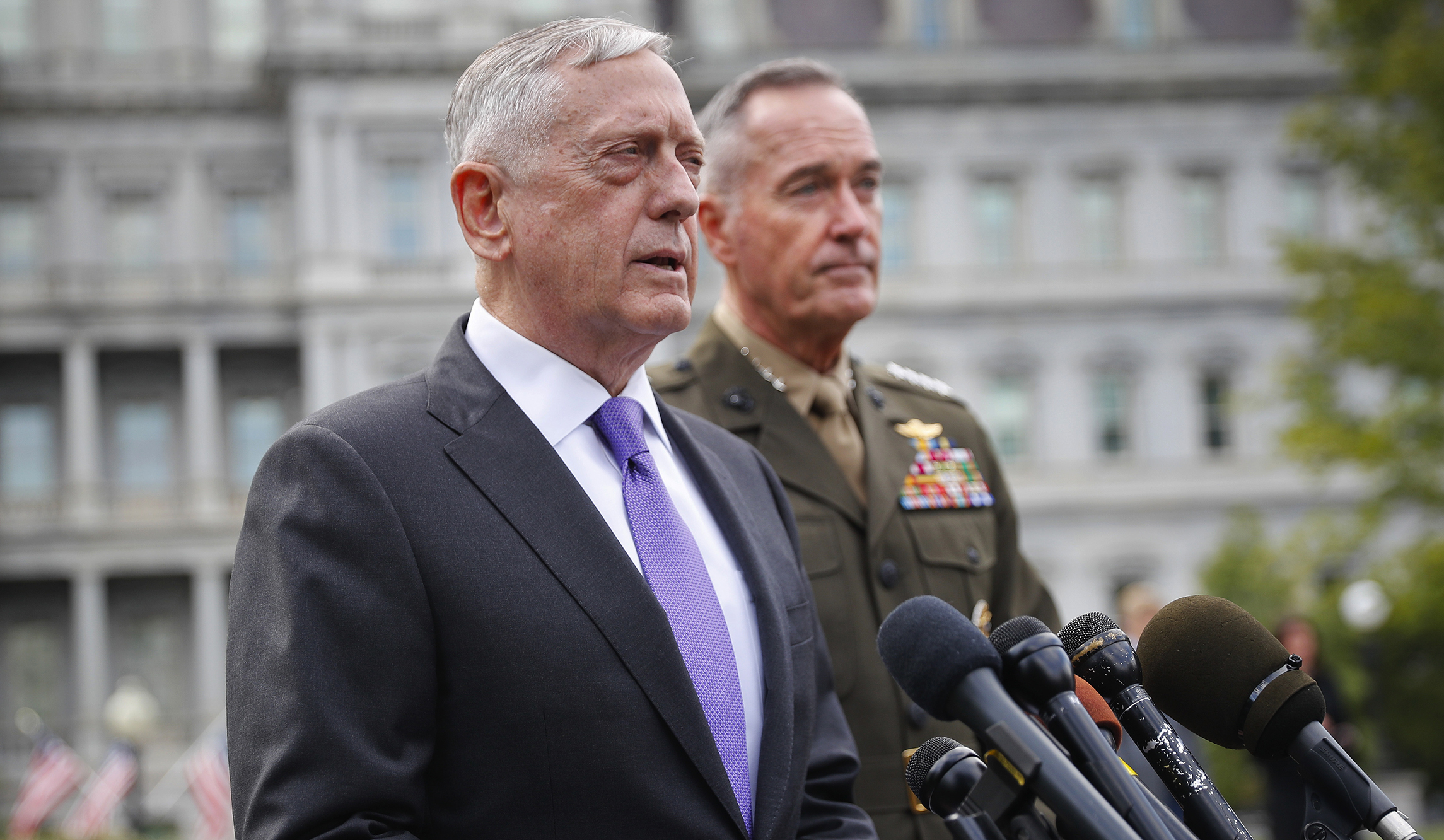 How Mattis turned Trump’s hasty border tweet into something troops can salute