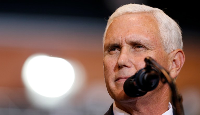 Freedom Caucus spokeswoman is leaving those cantankerous congressional conservatives to work as press secretary for mild-mannered Mike Pence. (AP Photo/Alex Brandon)