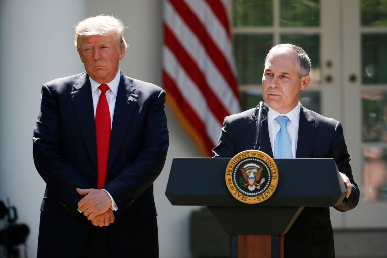 No sober-minded person thought Paris, a nonbinding agreement, was going to save the planet. But the faithful were always seeking a deeper sense of salvation. (AP Photo/Pablo Martinez Monsivais)