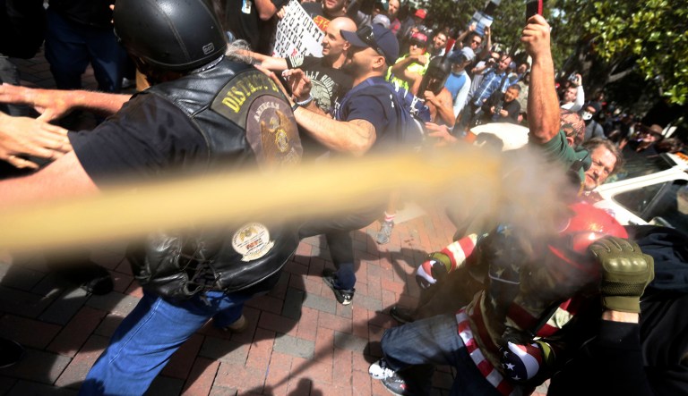 Lefty professors and crybaby students fully believe that a giant spotted snorklewacker is still a giant spotted snorklewacker even if it is, like Shapiro, a courteous one. (Anda Chu/San Jose Mercury News via AP, File)