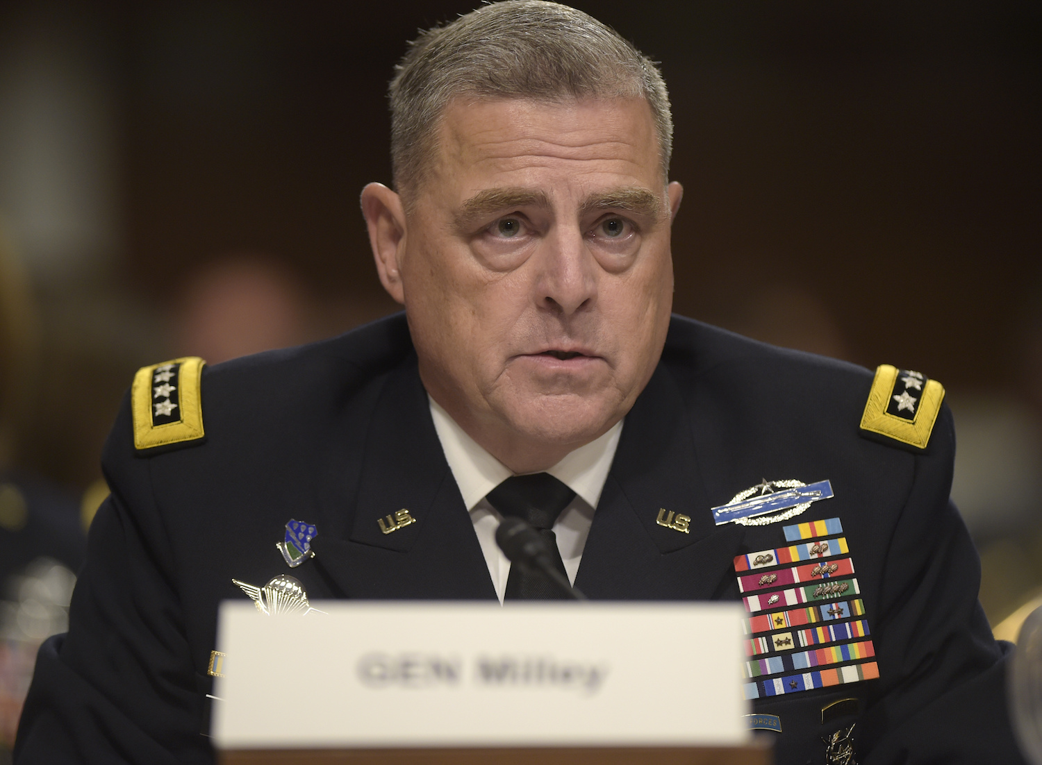 Army chief of staff warns: Be careful about ‘war’ talk with Russia