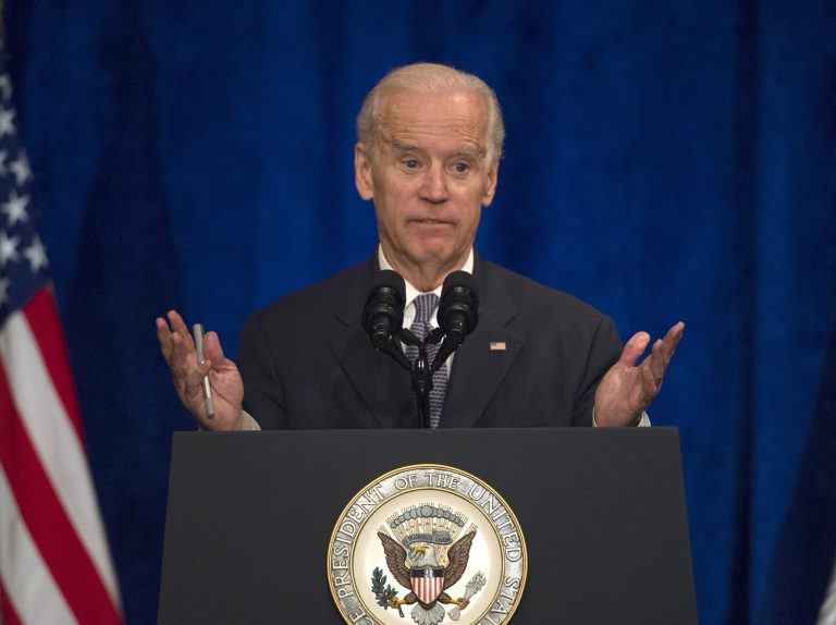 Biden played it safe by not addressing the current complexity of campus sexual assault during a visit to Illinois today.