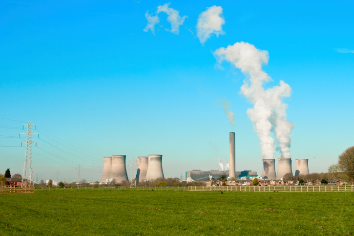 Accelerated retirements of coal-fired power plants would reduce future carbon dioxide emissions, while faster-than-expected shutdowns of nuclear facilities would boost them, the U.S. Energy Information Administration said Monday. (Thinkstock Image)
