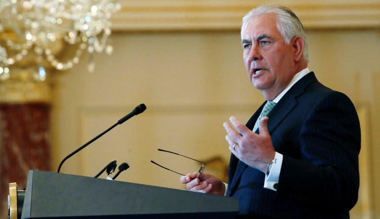 He said up to 80,000 North Korea slaves work in Russia and China. (AP Photo/Jacquelyn Martin)