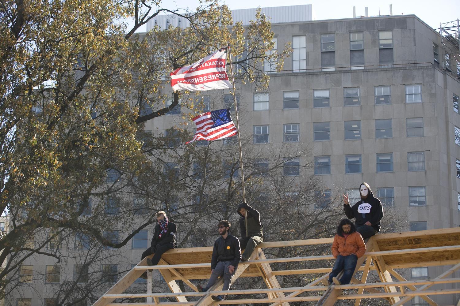 31 Occupy DC protesters arrested in police standoff