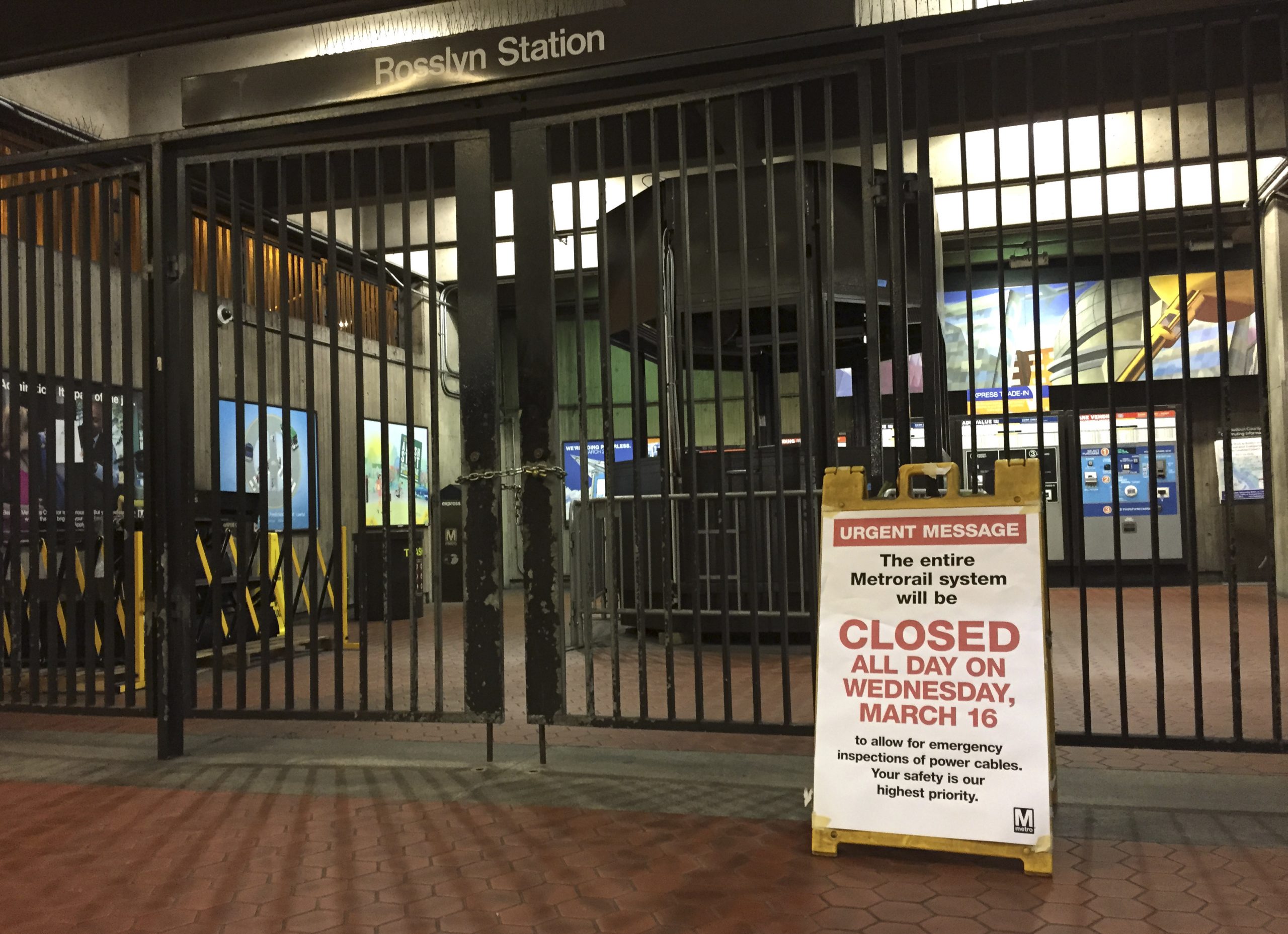 D.C. Metro will reopen Thursday following safety checks