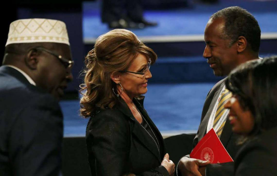 Did Sarah Palin mix up Malik Obama and Ben Carson?