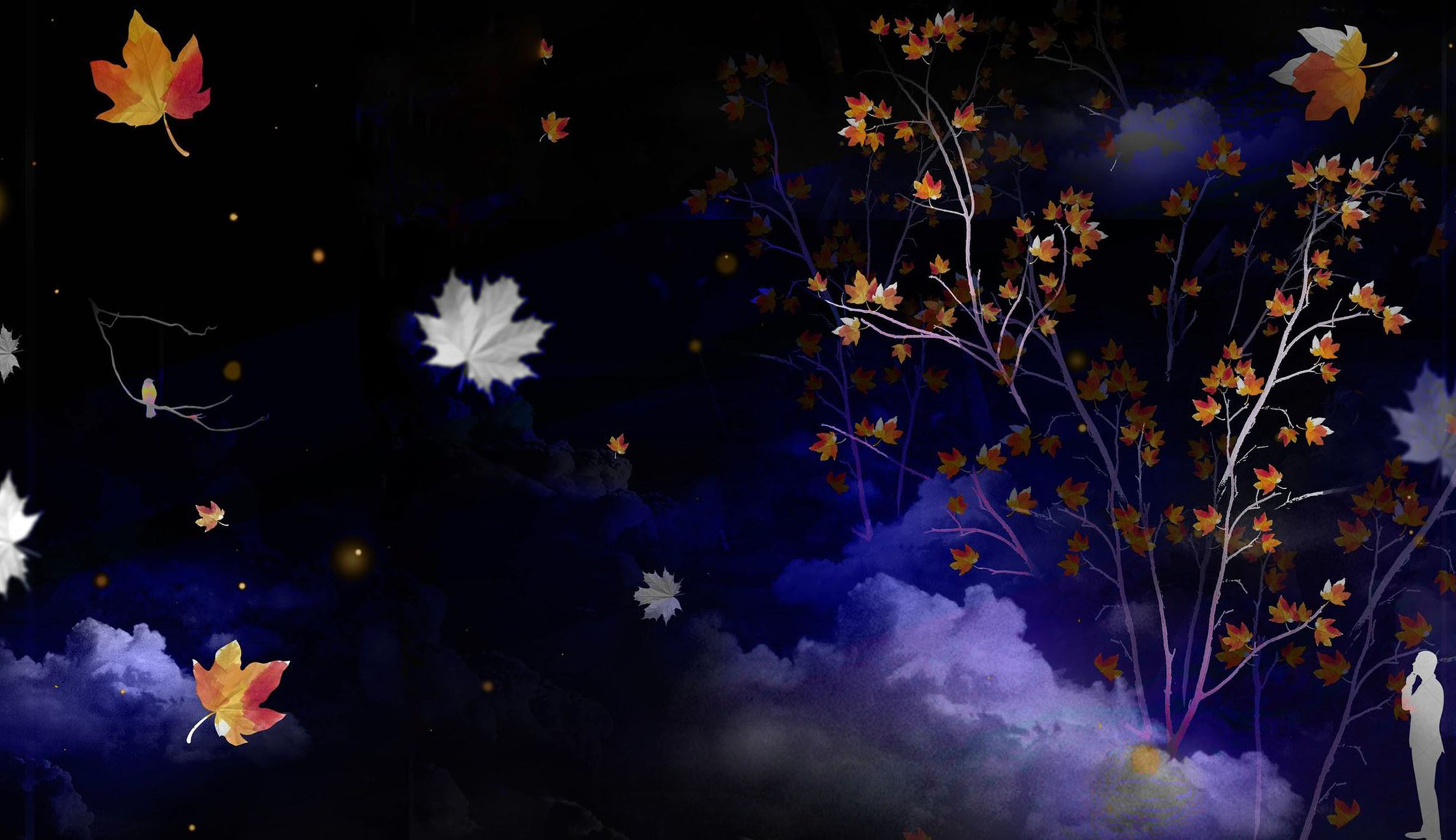 This autumn-themed virtual reality art exhibit shows why DC’s aspiring governing class is awful