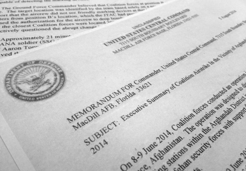 Miscommunication blamed for deadly US mistake
