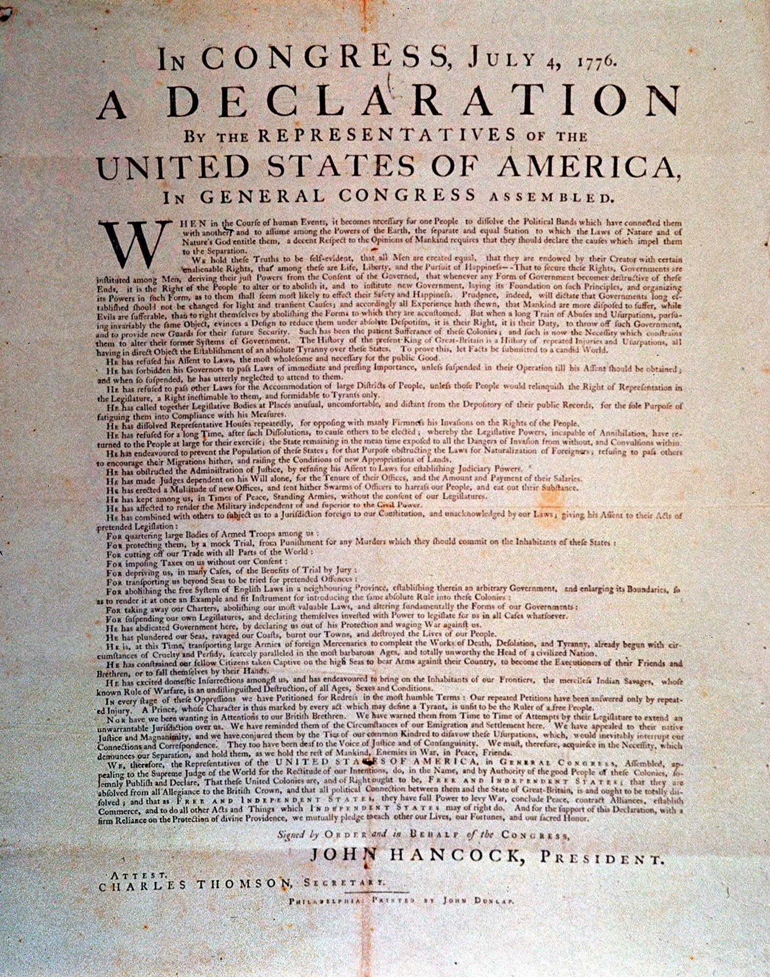 A new birth of American freedom, again