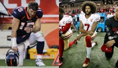 HuffPost article compares Tim Tebow and Colin Kaepernick but neglects one minor detail