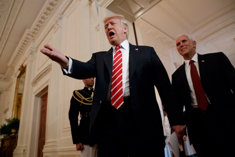 Trump Tweets That He Did Not Tape Conversations With Comey