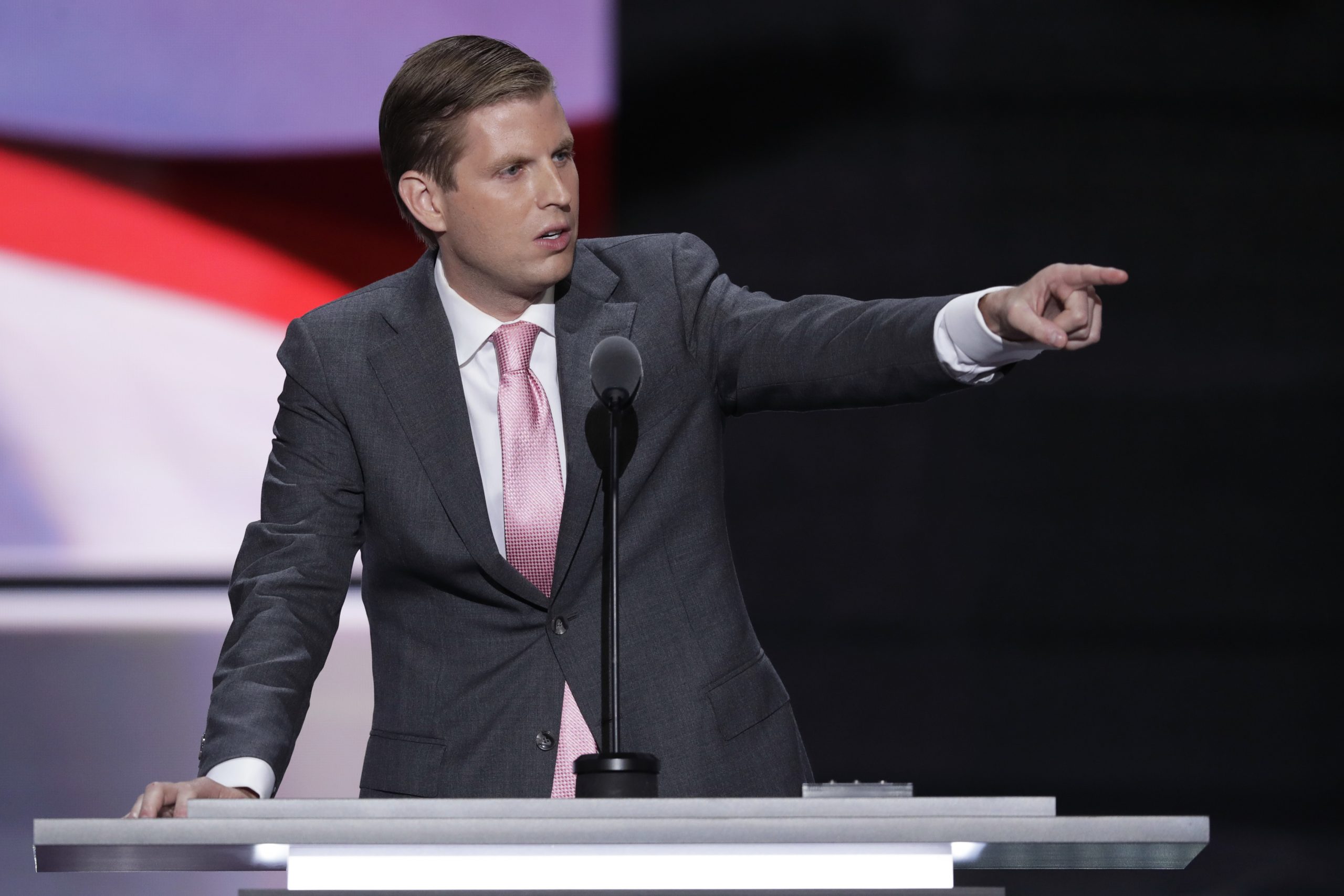 Eric Trump blames world ‘anarchy’ on ‘reckless’ Hillary