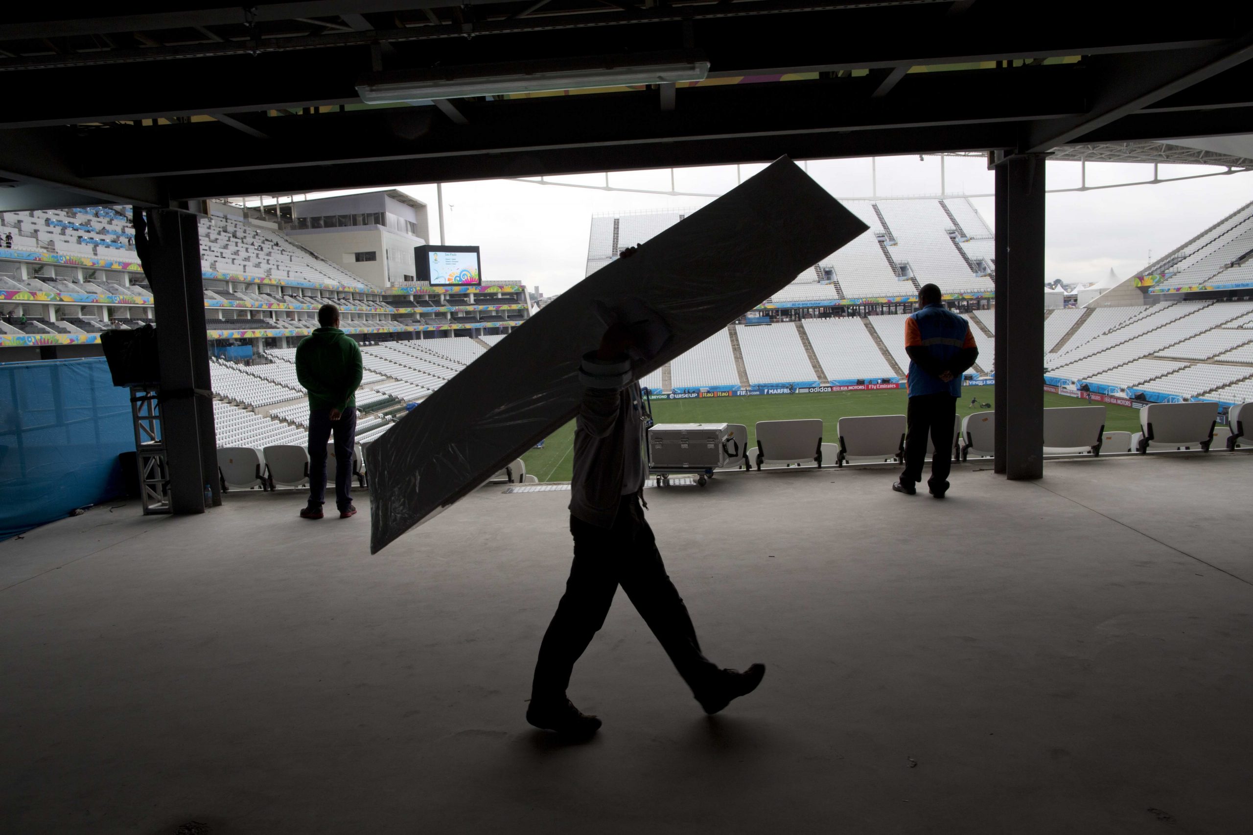All right on the night? World Cup stadium a worry