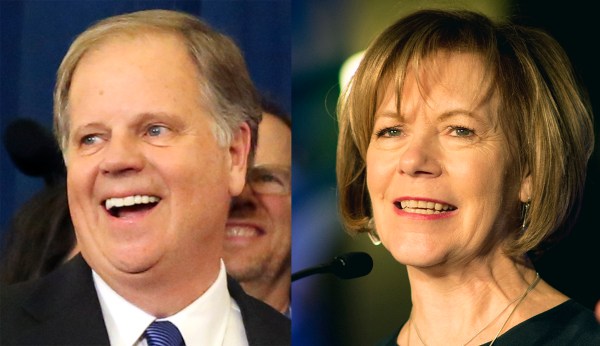 Senate swears in Doug Jones and Tina Smith, shrinking GOP majority to 51-49