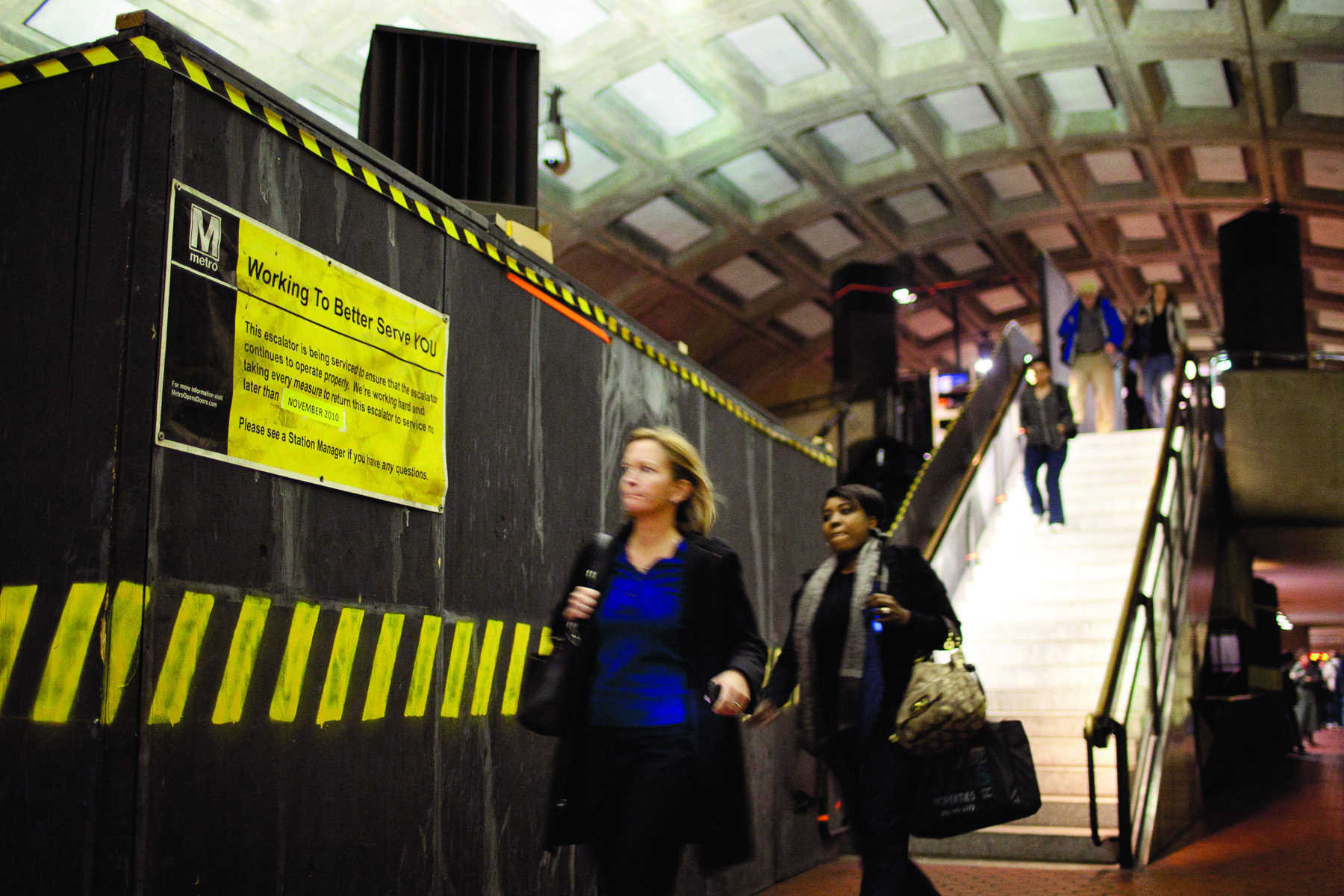 Metro awards $151m contract to upgrade escalators at 34 stations