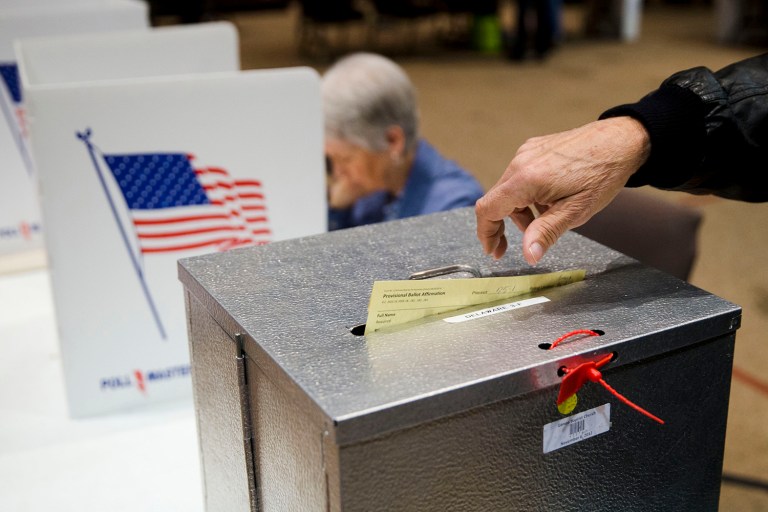 In Ohio, more than 524,000 absentee ballots have already been requested. (AP Photo/Matt Rourke, File)